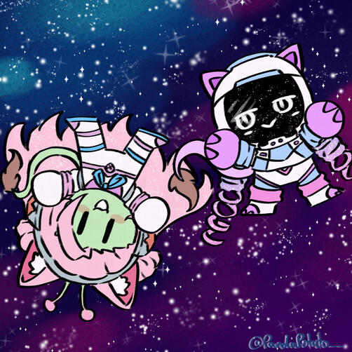 PapaFrita_UwU OC and my OC